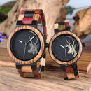 Wooden Couple Watch